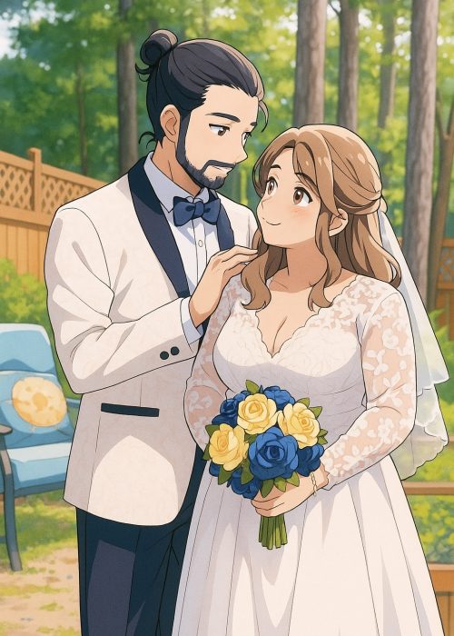 Pamela & Cristian anime style 3